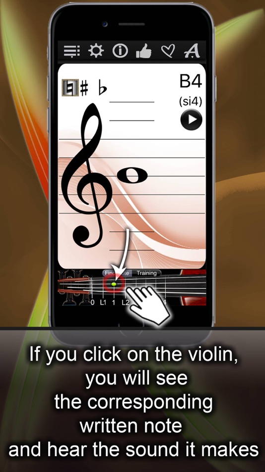 #2. Violin Notes Finder (iOS) By: Max Schlee