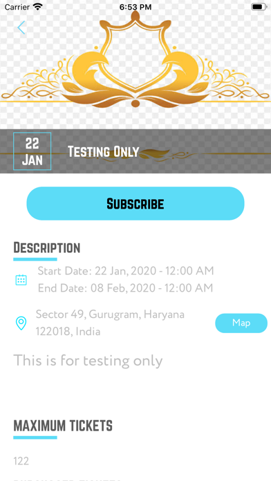 App screenshot