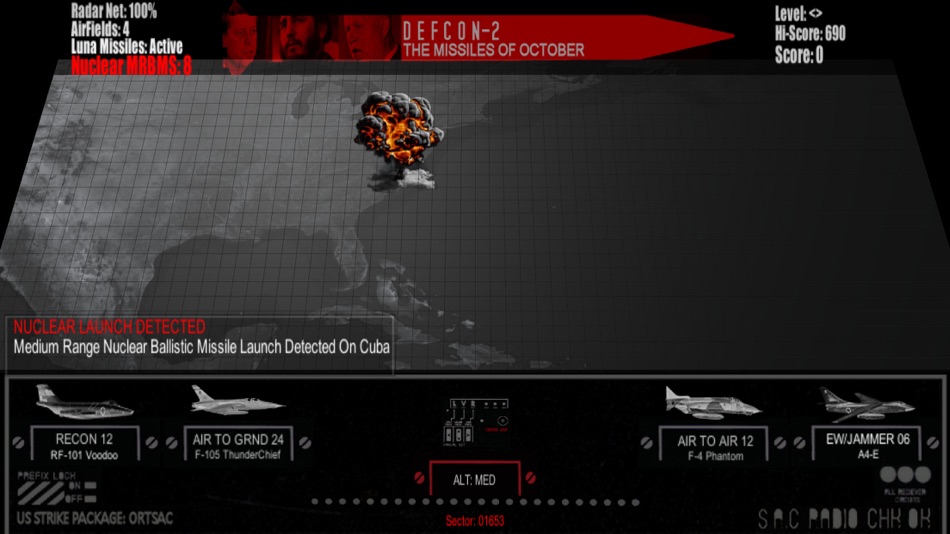 #4. DEFCON-2: Missiles of October (iOS) 由: digital Gameworks LLC