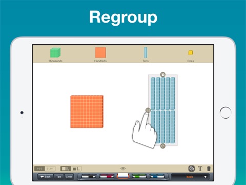 Base Ten Blocks Manipulativeのおすすめ画像2