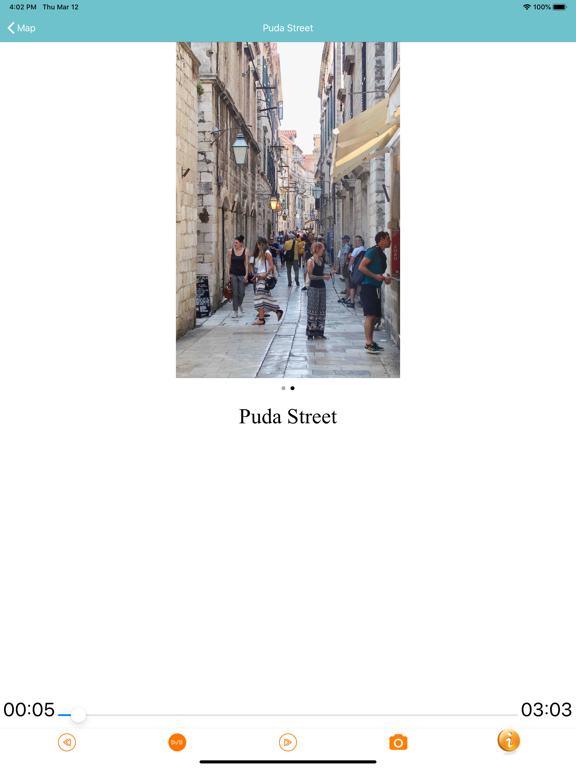 Dubrovnik Walled City iPad screenshot 4 - Travel app