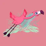 Flamingo Birdy Stickers App Contact