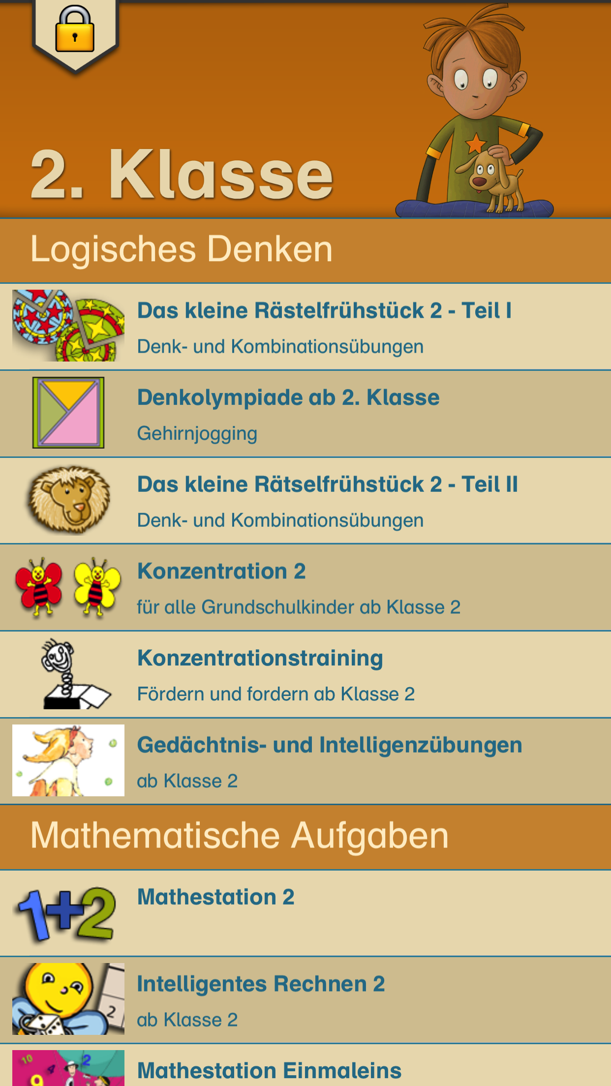 LÜK Schul-App 2. Klasse