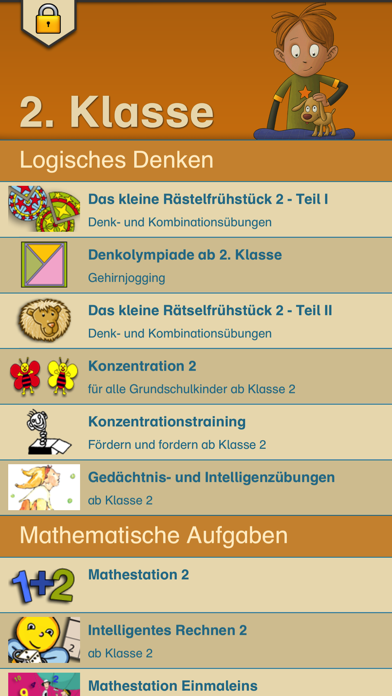 LÜK Schul-App 2. Klasse Screenshot