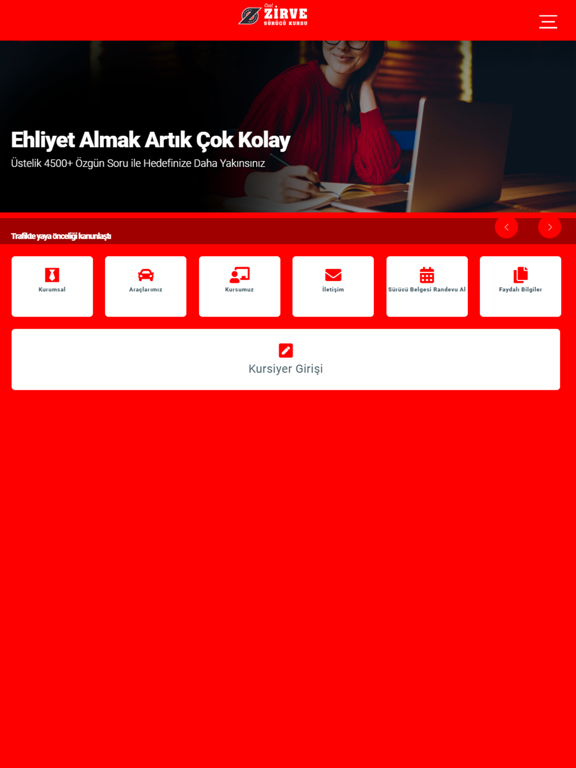 Screenshot #4 pour Zirve Sürücü Kursu