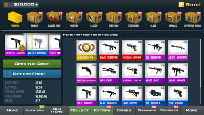 CS GO Case Simulator Screenshot