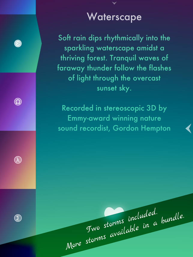 ‎Thunderspace Rain Sleep Sounds Screenshot