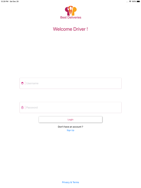 Tenforo iPad screenshot 1 - Business app