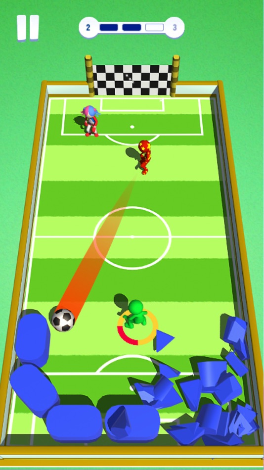 #3. Ball Attack 3D (iOS) Podle: AA2G1 LTD