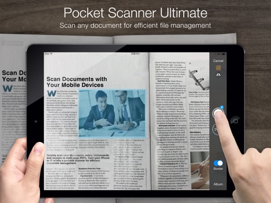 Pocket Scanner Ultimate iPad app afbeelding 1