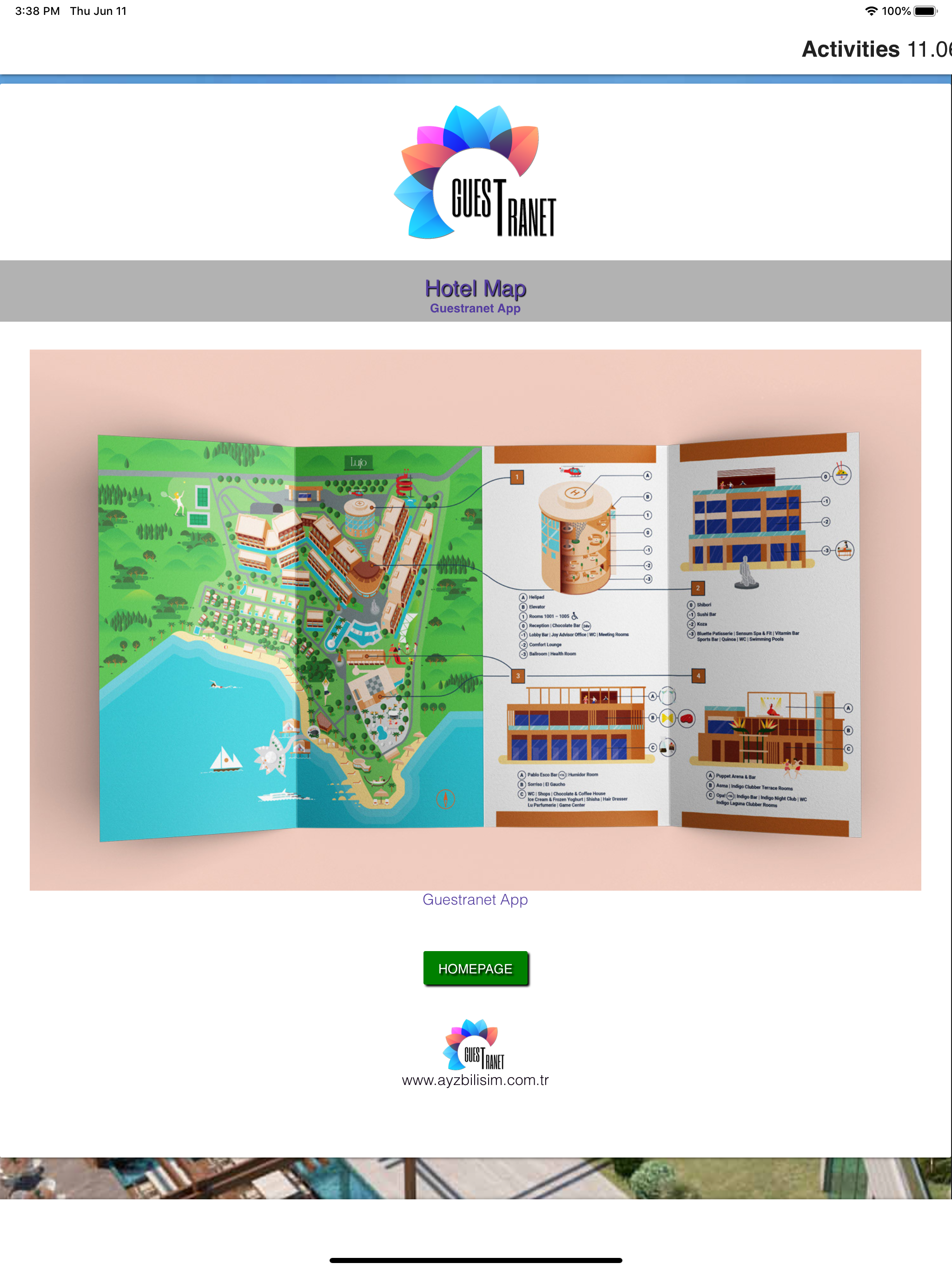 Guestranet Hotel Application screenshot 8