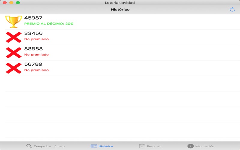 Screenshot #2 pour Lotería Navidad