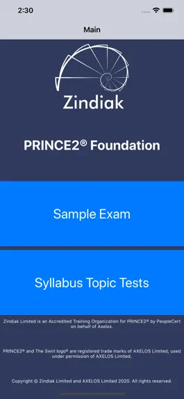 Game screenshot PRINCE2® Exam Prep mod apk