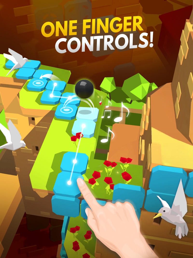 Dancing Ball World: Music Game official gameplay screenshot 2