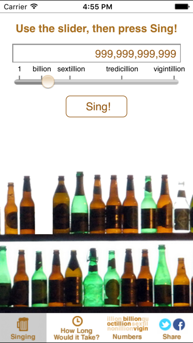 Beer 99 Bottles Screenshot