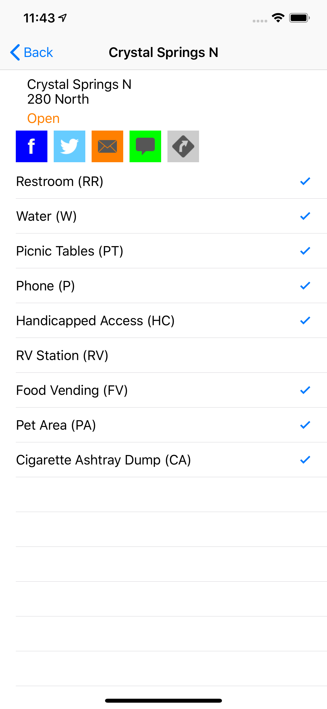 California Road Report