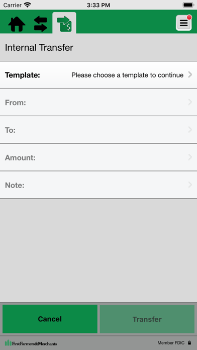 FF&M Bank e-Corp 02 Screenshot