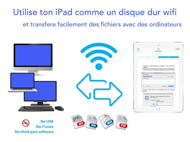 AirDrive - Disque Dur Wifi dans l'App Store