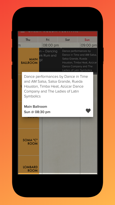 Screenshot #2 for Salsa Rueda Festival