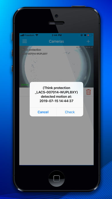 Screenshot #1 pour Think Protection Cameras