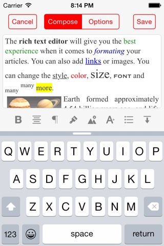 PDF Writer (PDF Rich Editor)のおすすめ画像2