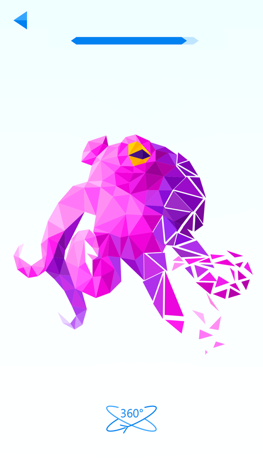 #2. Poly Puzzles 3D (iOS) 由: AI Games FZ