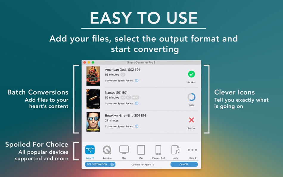 #3. Smart Converter Pro 3 (macOS) Podle: ShedWorx
