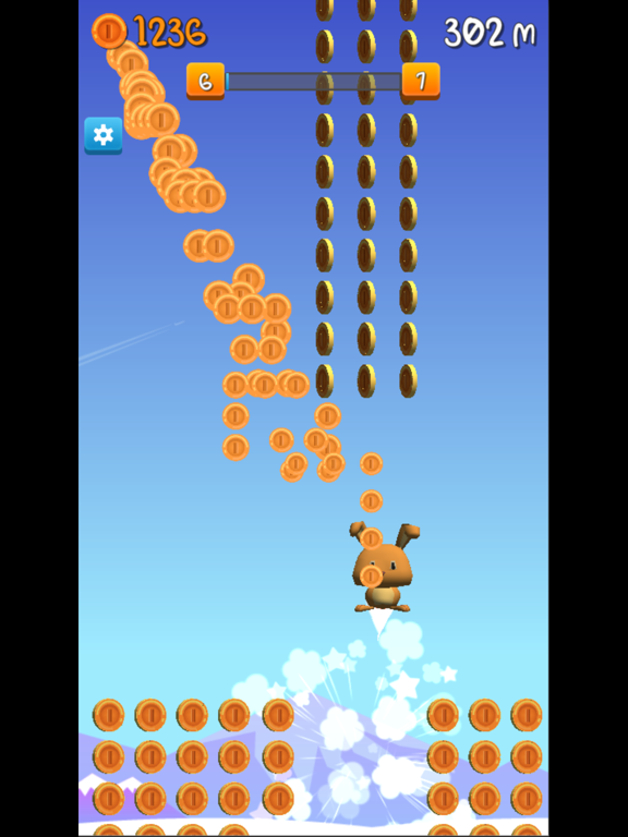 Bunny Gold Rush iPad screenshot
