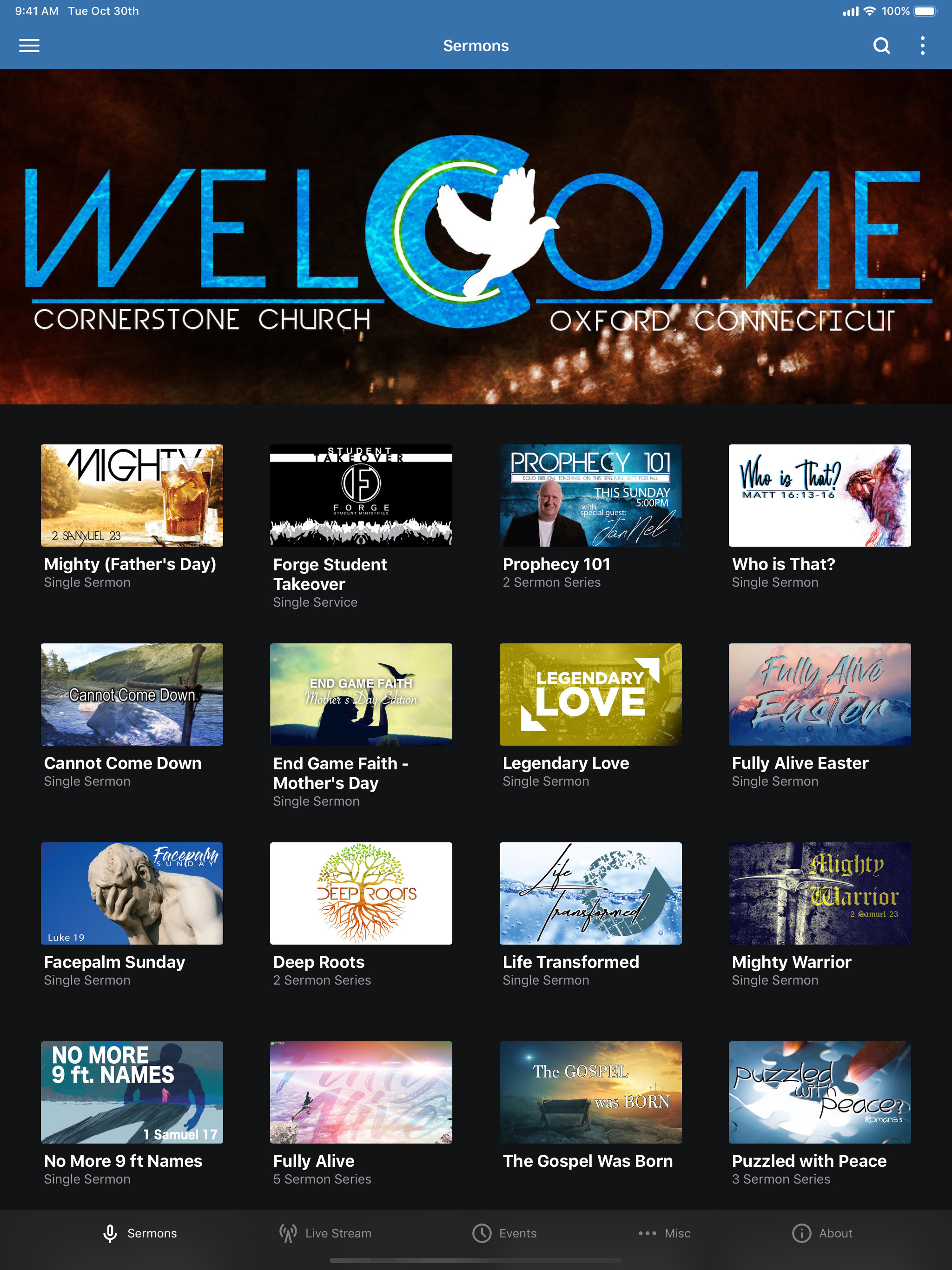 Cornerstone Church Oxford screenshot 4