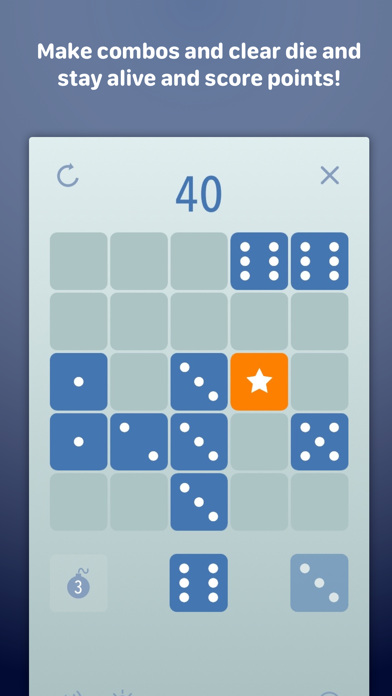 Screenshot #1 pour Diced - Puzzle Dice Game