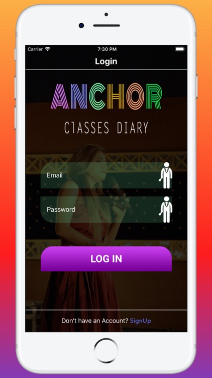 Anchor Classes Diary