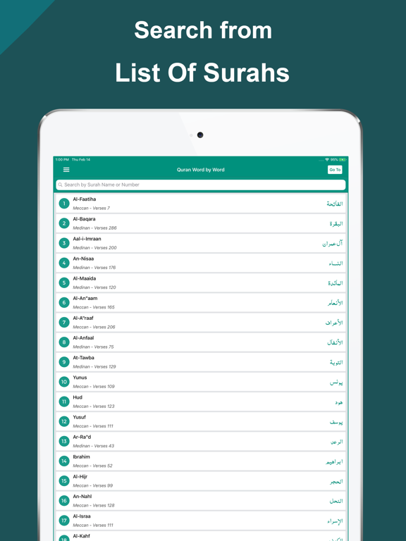 Screenshot #5 pour Quran Word by Word Translation