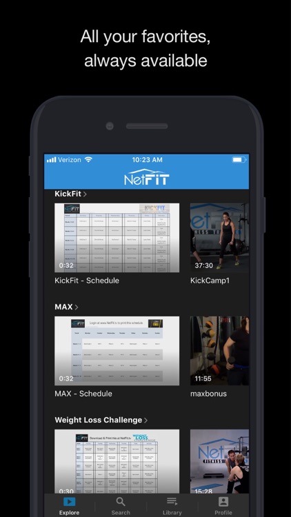 NetFit TV