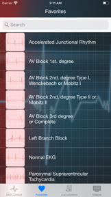 EKG Clinical screenshot