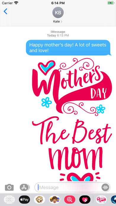 Screenshot #1 pour Happy Mother's Day Set