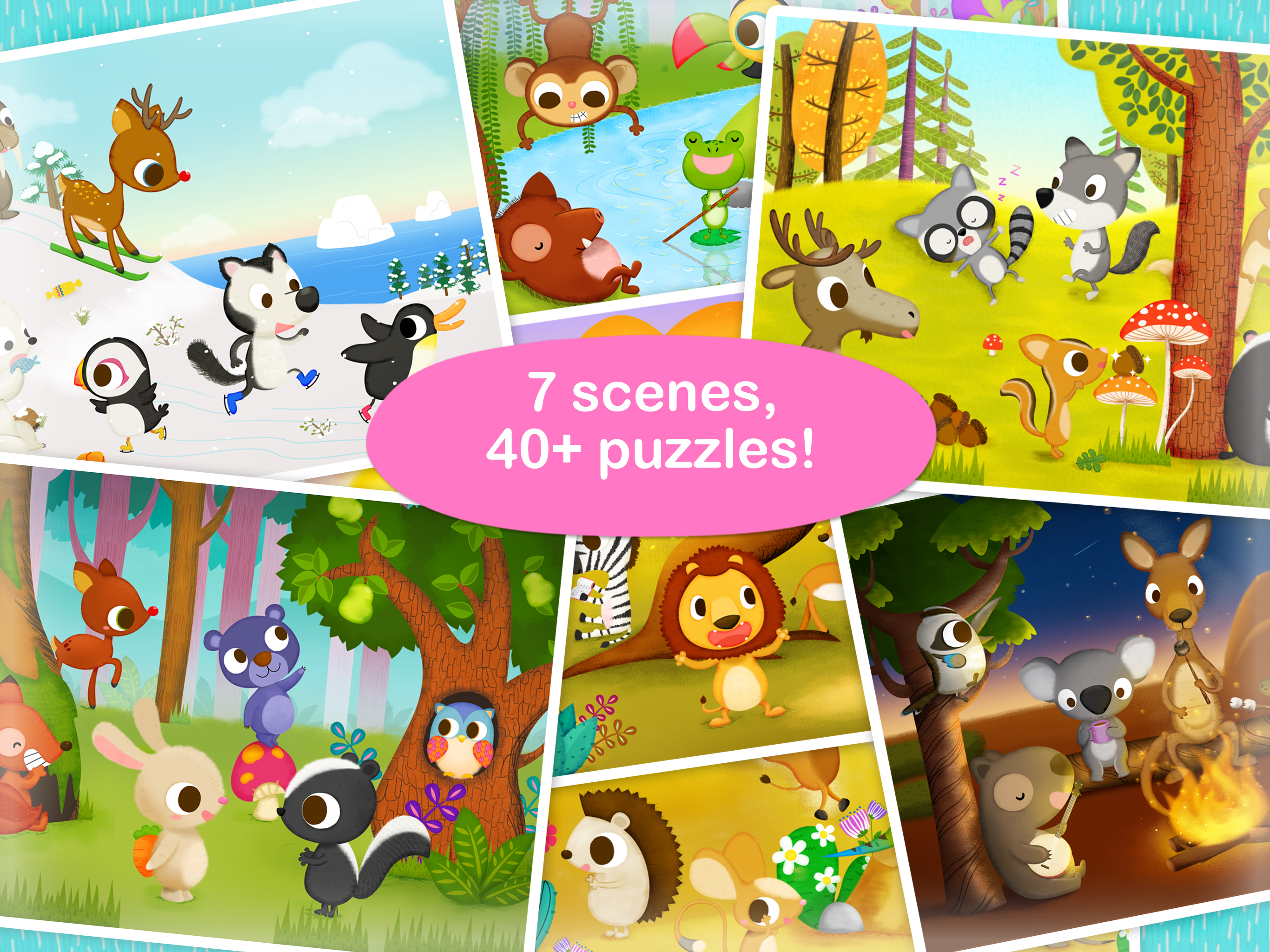 Wildlife Jigsaw Puzzles iPad screenshot 5