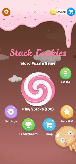 Game screenshot Stack Cookies Word Puzzle Game hack