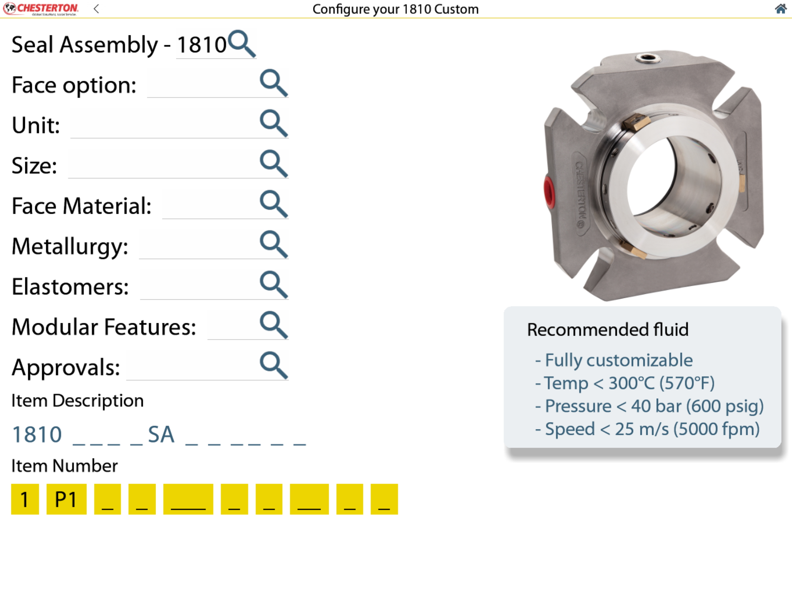 1810/2810 Configurator screenshot 7