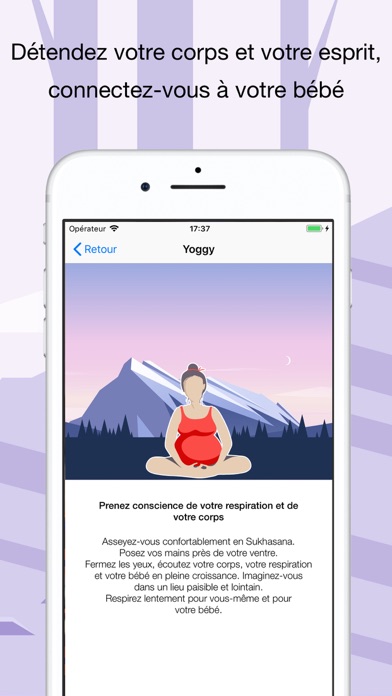 Screenshot #3 pour Yoggy: yoga pour grossesse