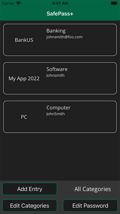 SafePass+ Screenshot