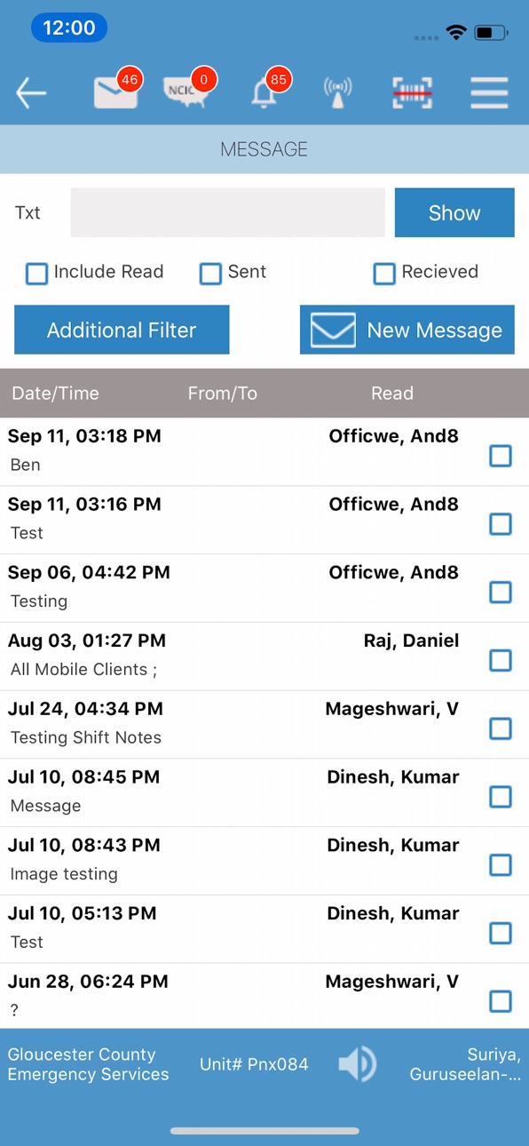 iPhone screenshot