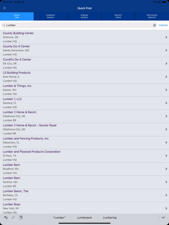 Screenshot #5 pour BBOS Mobile - Lumber