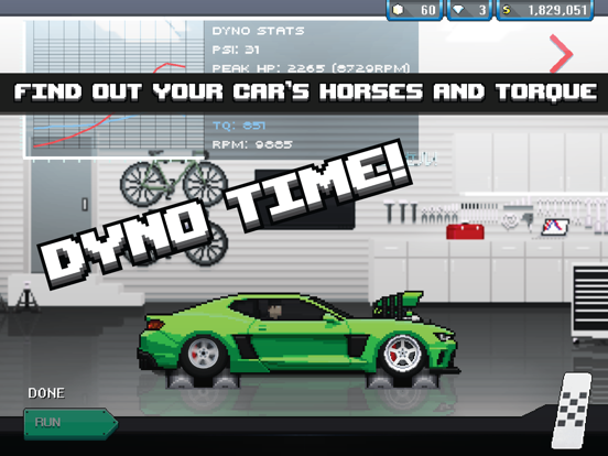 Pixel Car Racer iPad app afbeelding 3