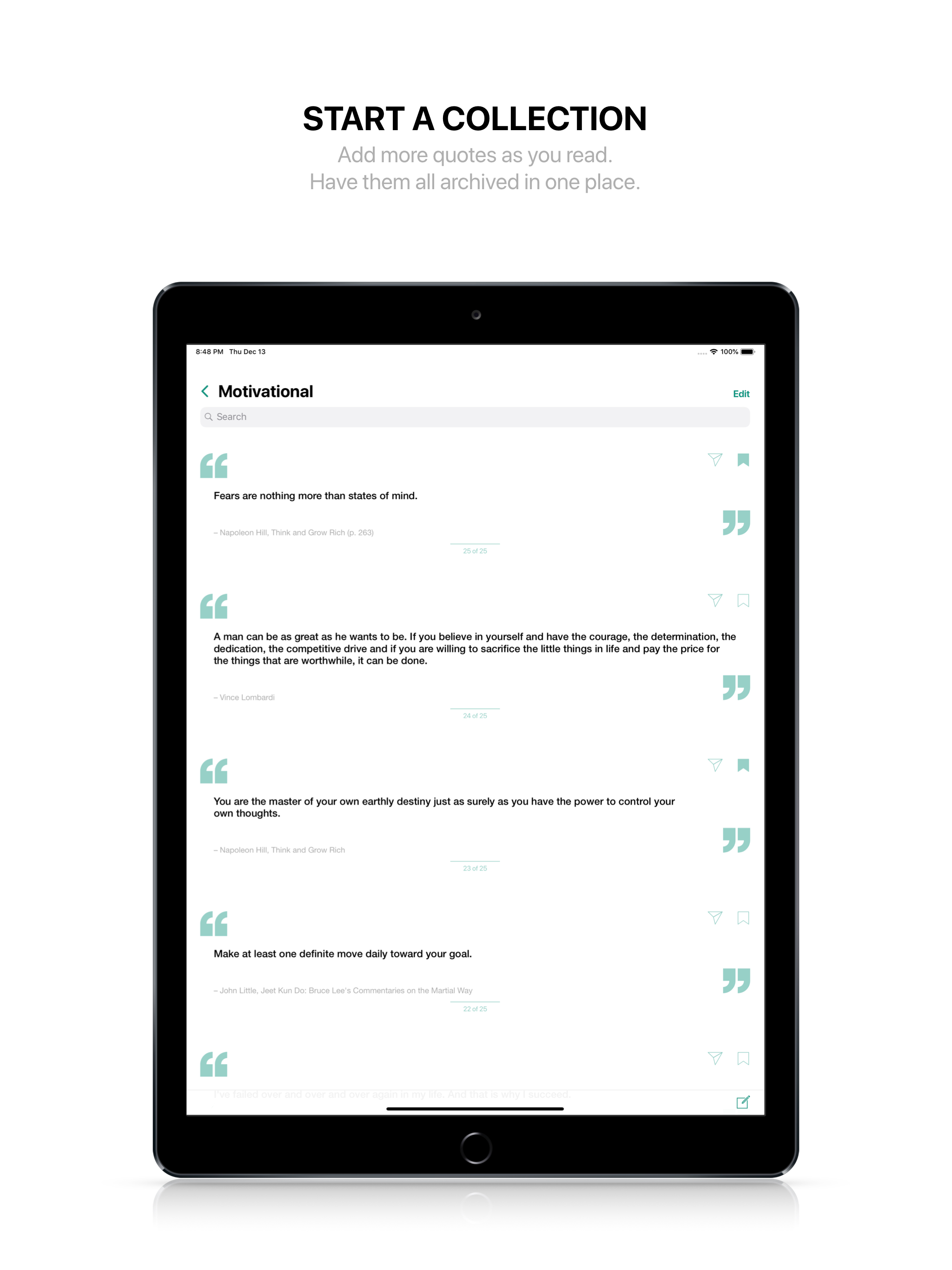 QOTD: Read, Scan & Save Quotes screenshot 16
