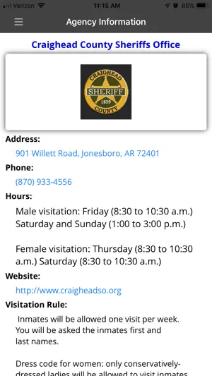 RPS-Inmate Info screenshot 2