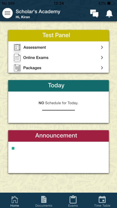 Screenshot #1 pour Scholar's e-learning