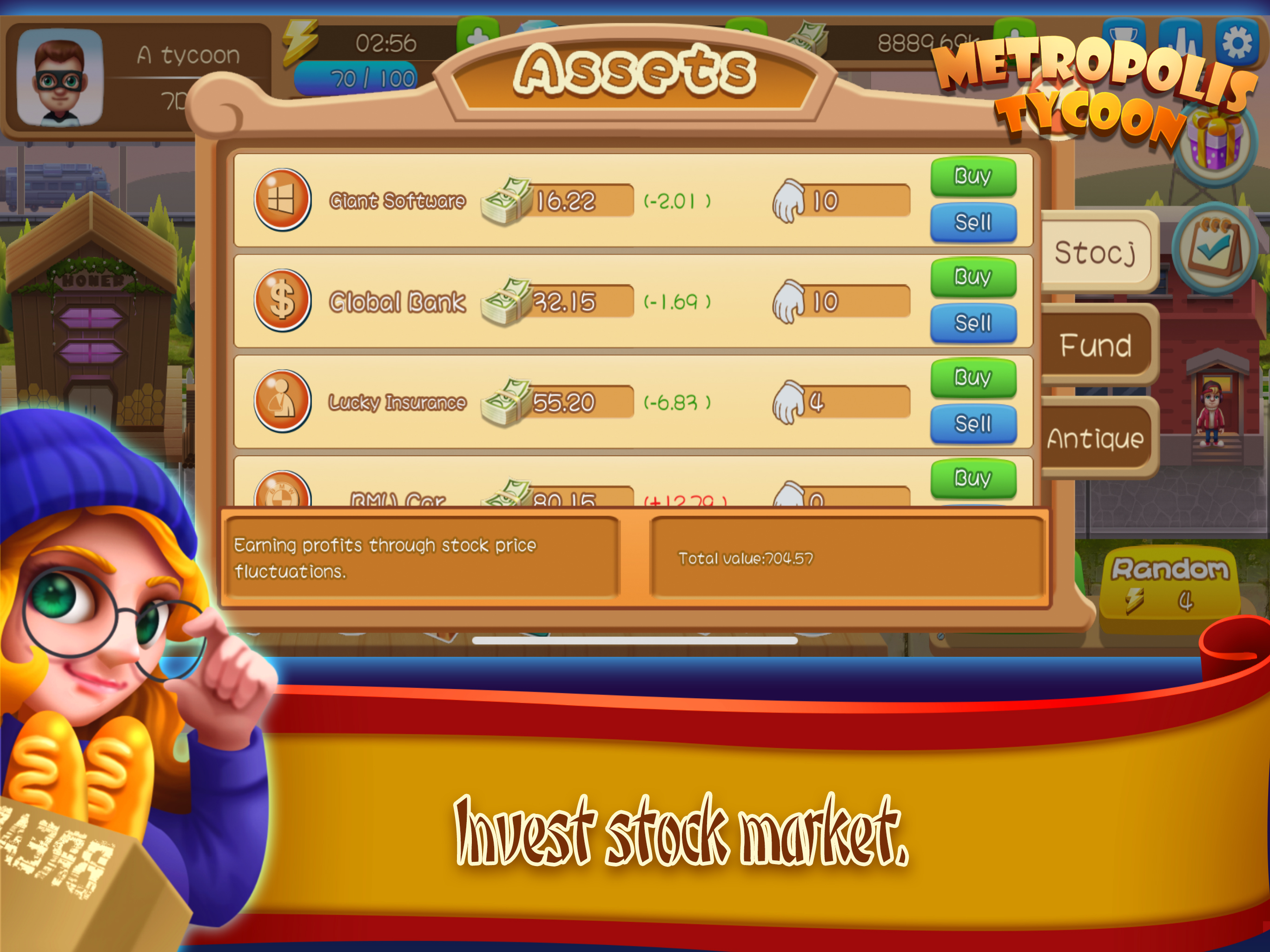 Metropolis tycoon