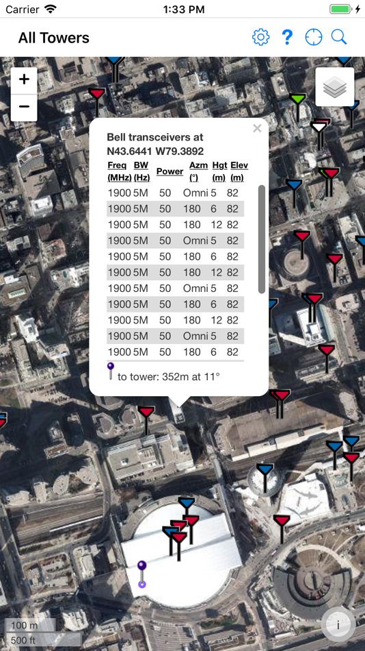 #3. TowerLocator Canada (iOS) 由: Steven Nikkel