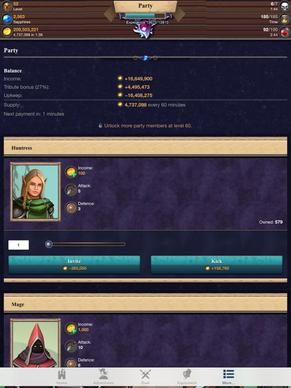Screenshot #6 pour Fantasy Game Mobile