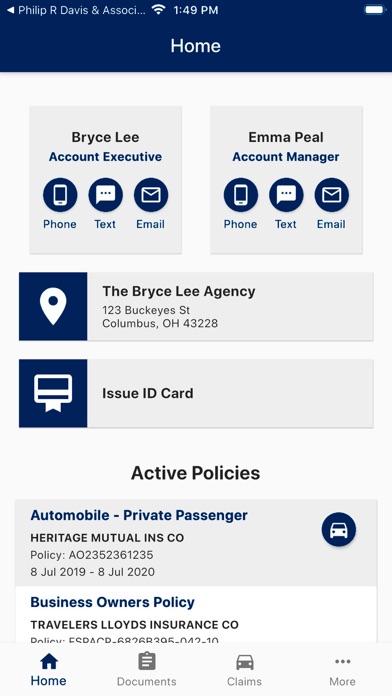 Screenshot #2 pour McDermott-Costa - Mobile App